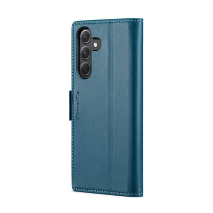 Samsung Galaxy A35 5G Leather Wallet Case - RFID Blocking, Stand Function, Card Slots