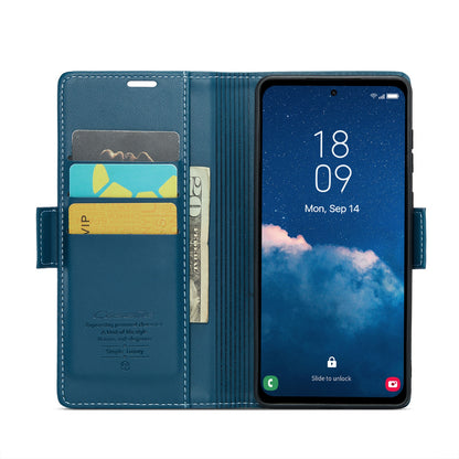 Samsung Galaxy A35 5G Leather Wallet Case - RFID Blocking, Stand Function, Card Slots