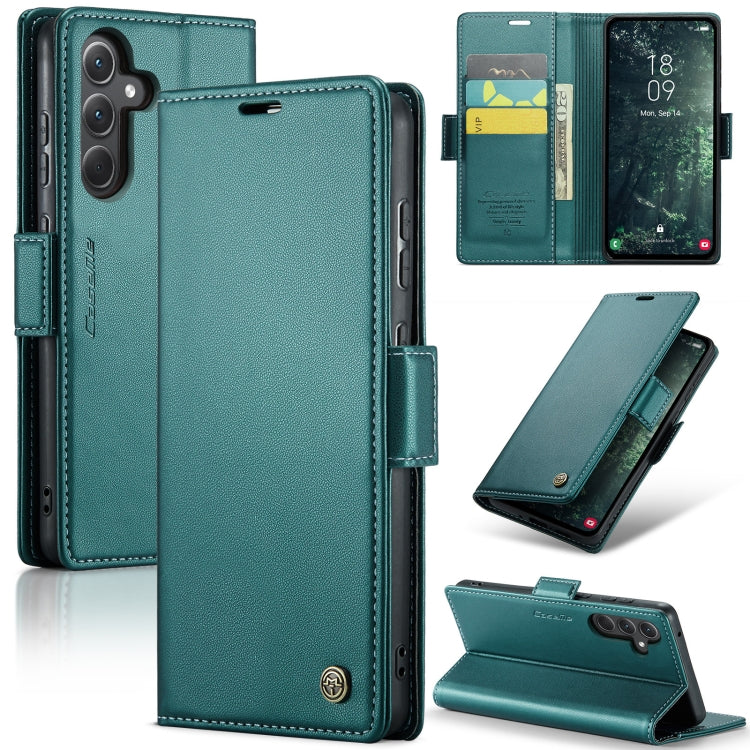 Samsung Galaxy A35 5G Leather Wallet Case - RFID Blocking, Stand Function, Card Slots