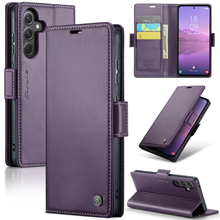 Samsung Galaxy A35 5G Leather Wallet Case - RFID Blocking, Stand Function, Card Slots