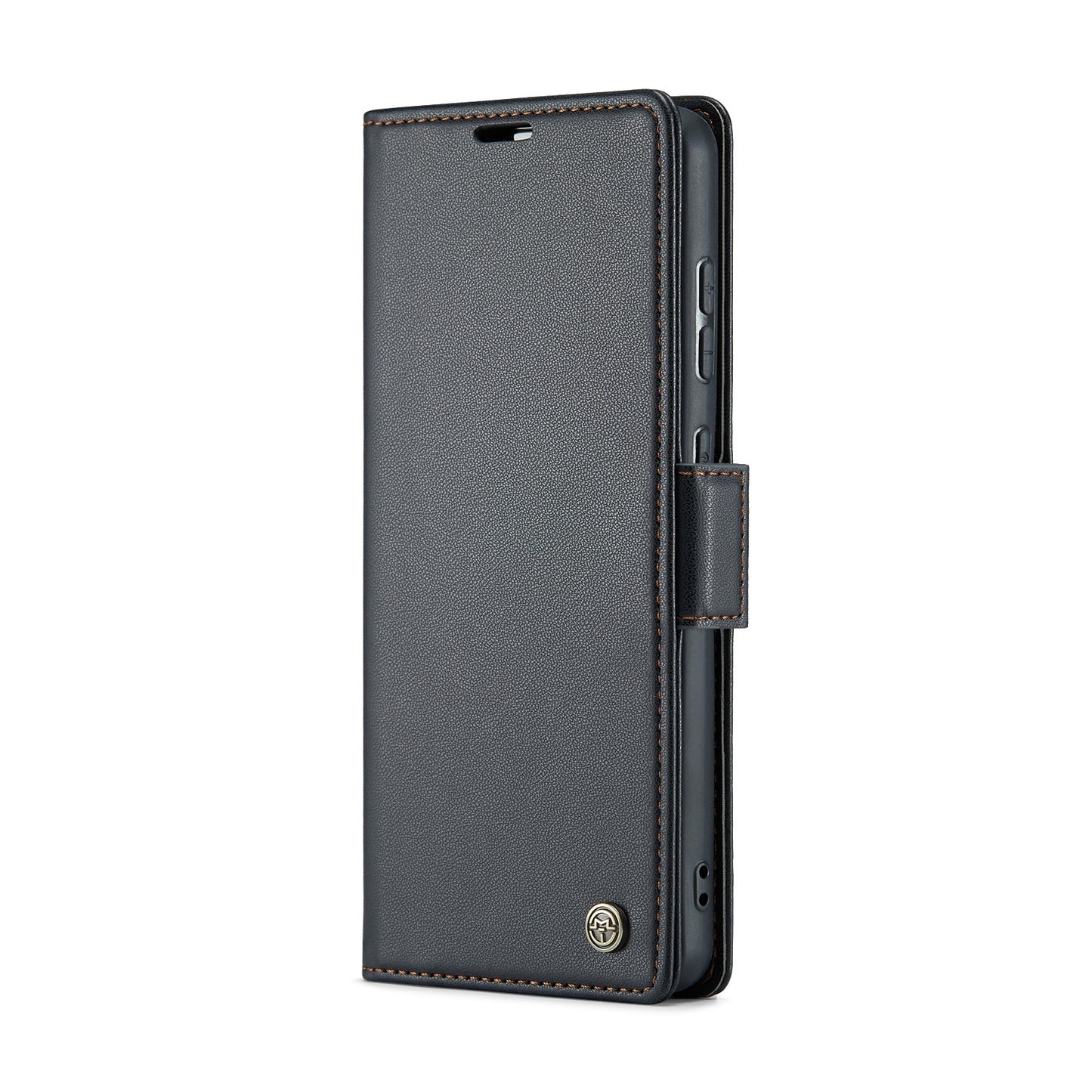 Samsung Galaxy A55 Leather Wallet Case - RFID Blocking, Stand Function, Card Slots