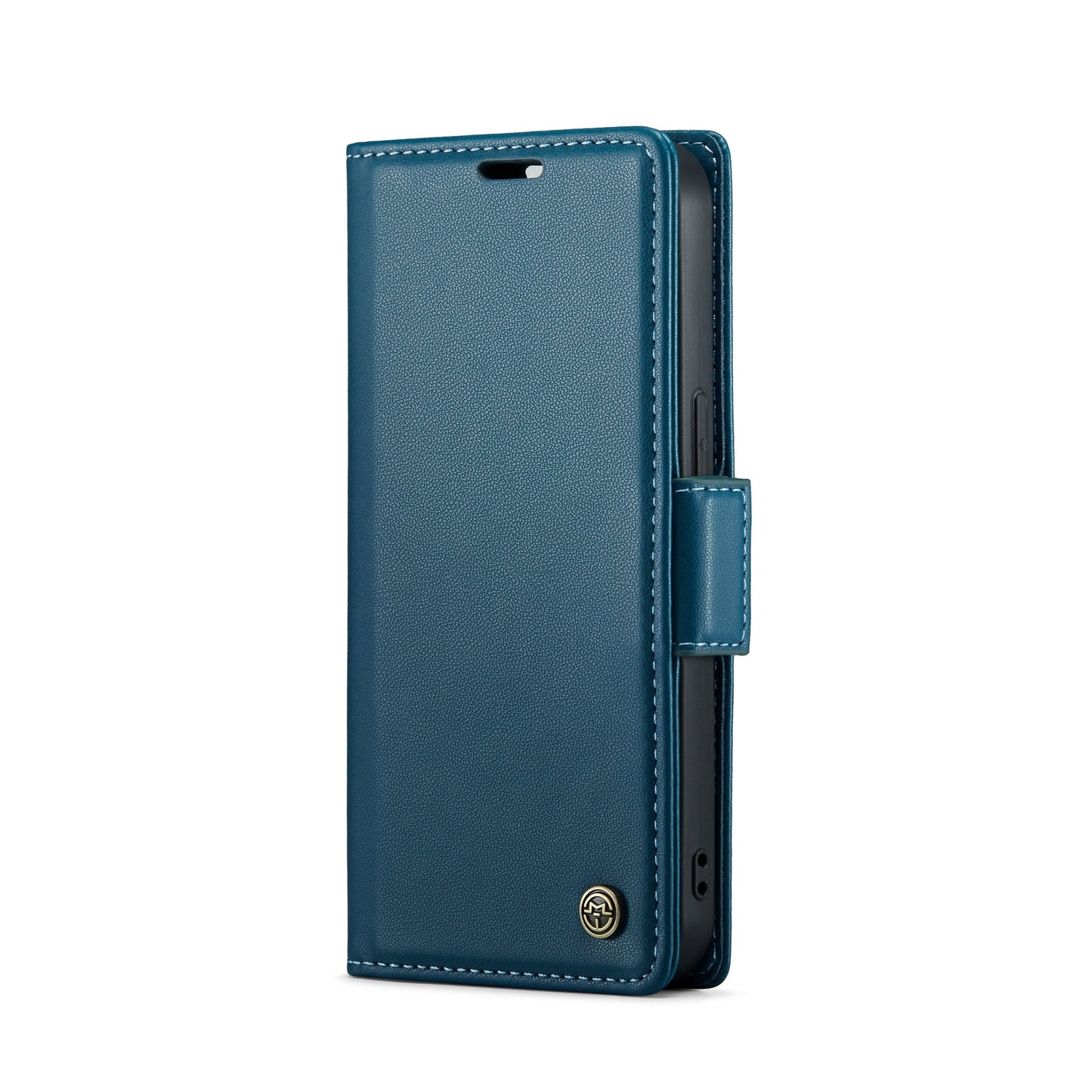 iPhone 14 Plus Leather Wallet Case - RFID Blocking, Stand Function, Card Slots