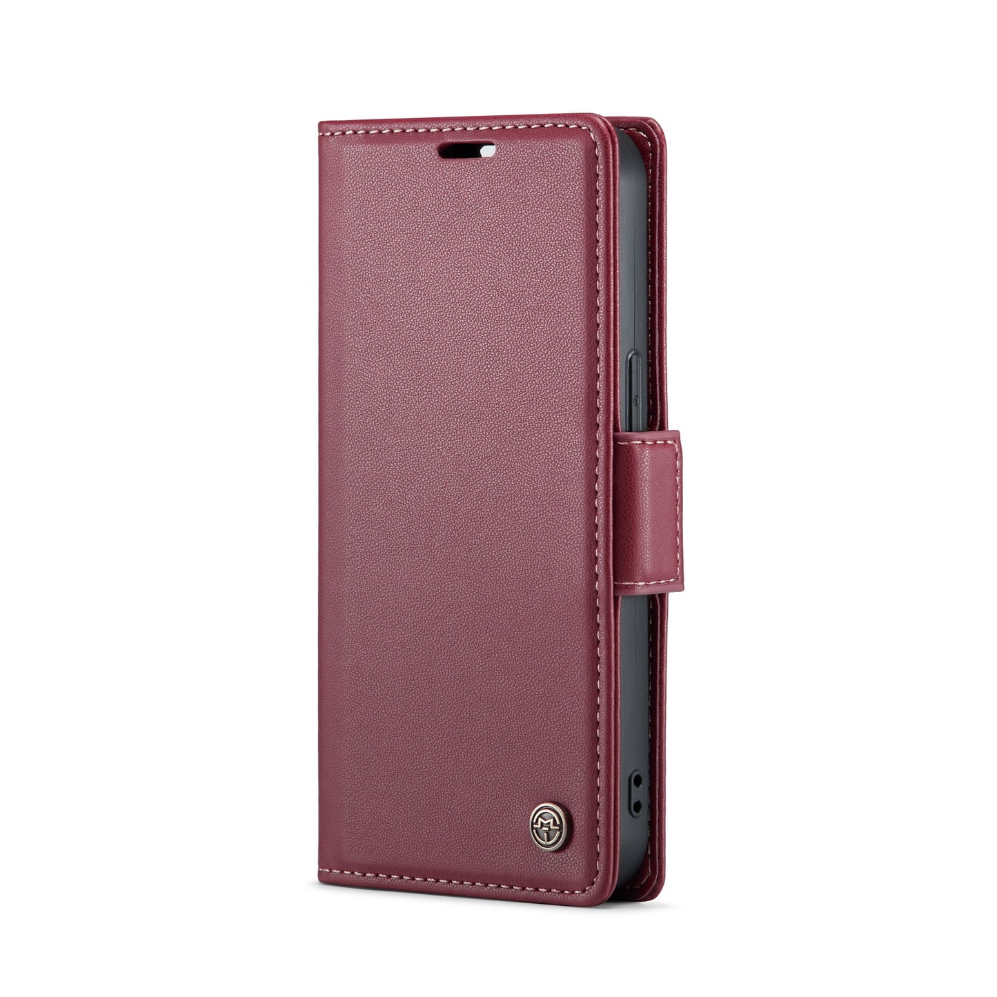 iPhone 13 Mini Leather Wallet Case - RFID Blocking, Stand Function, Card Slots