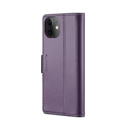 iPhone 12 Mini Leather Wallet Case - RFID Blocking, Stand Function, Card Slots