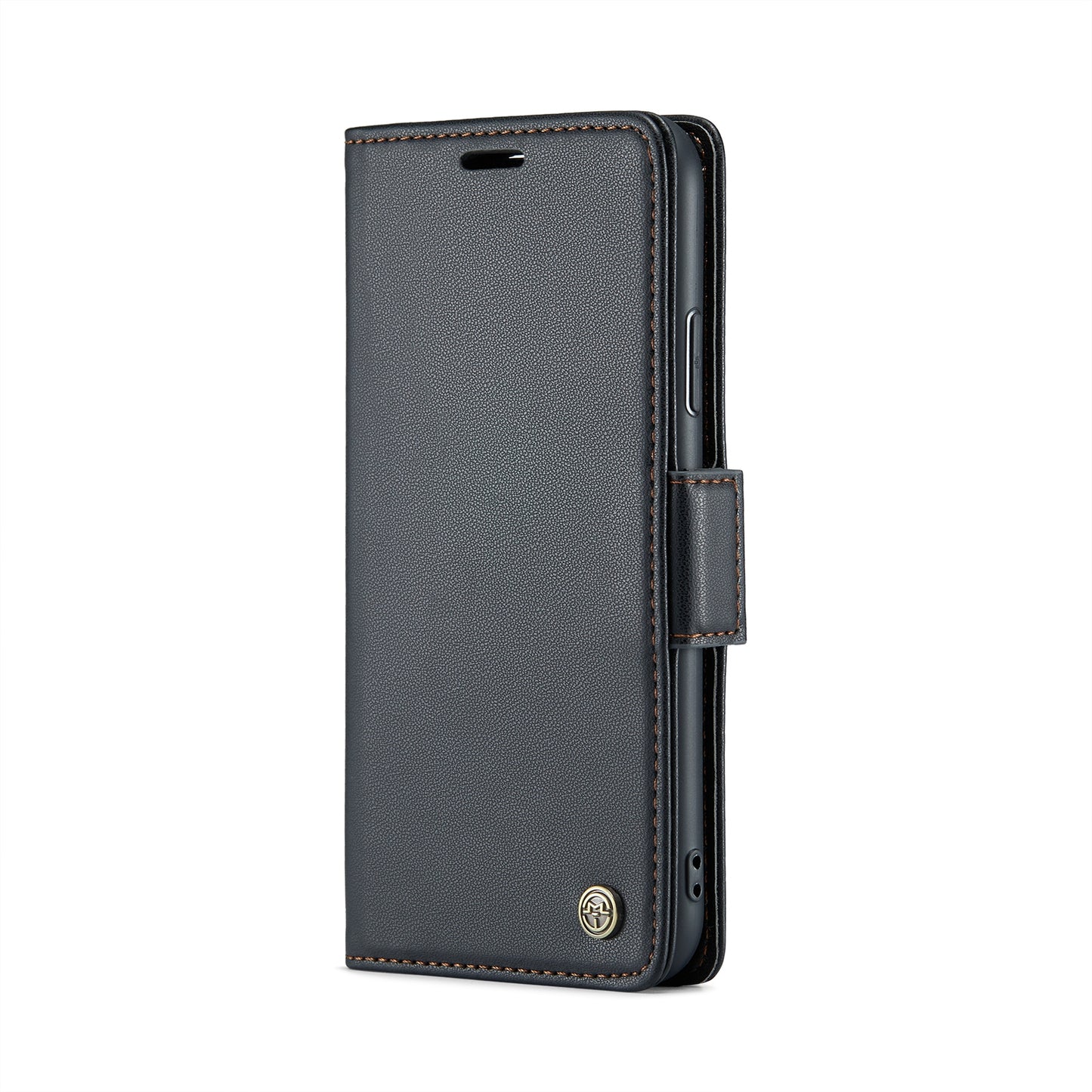 iPhone XS Max Leather Wallet Case - RFID Blocking, Stand Function, Card Slots