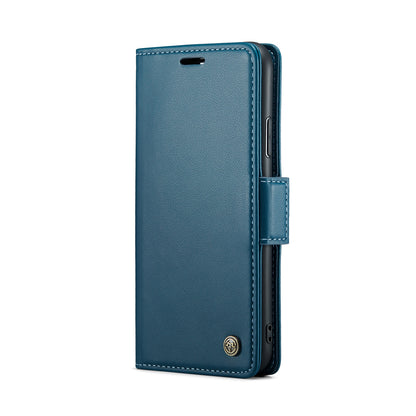 iPhone XS Max Leather Wallet Case - RFID Blocking, Stand Function, Card Slots