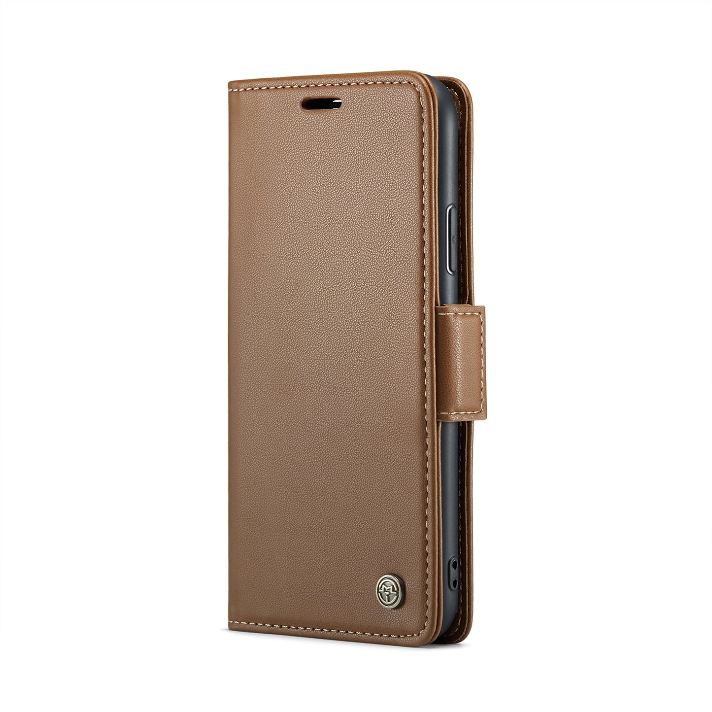 iPhone XS Leather Wallet Case - RFID Blocking, Stand Function, Card Slots