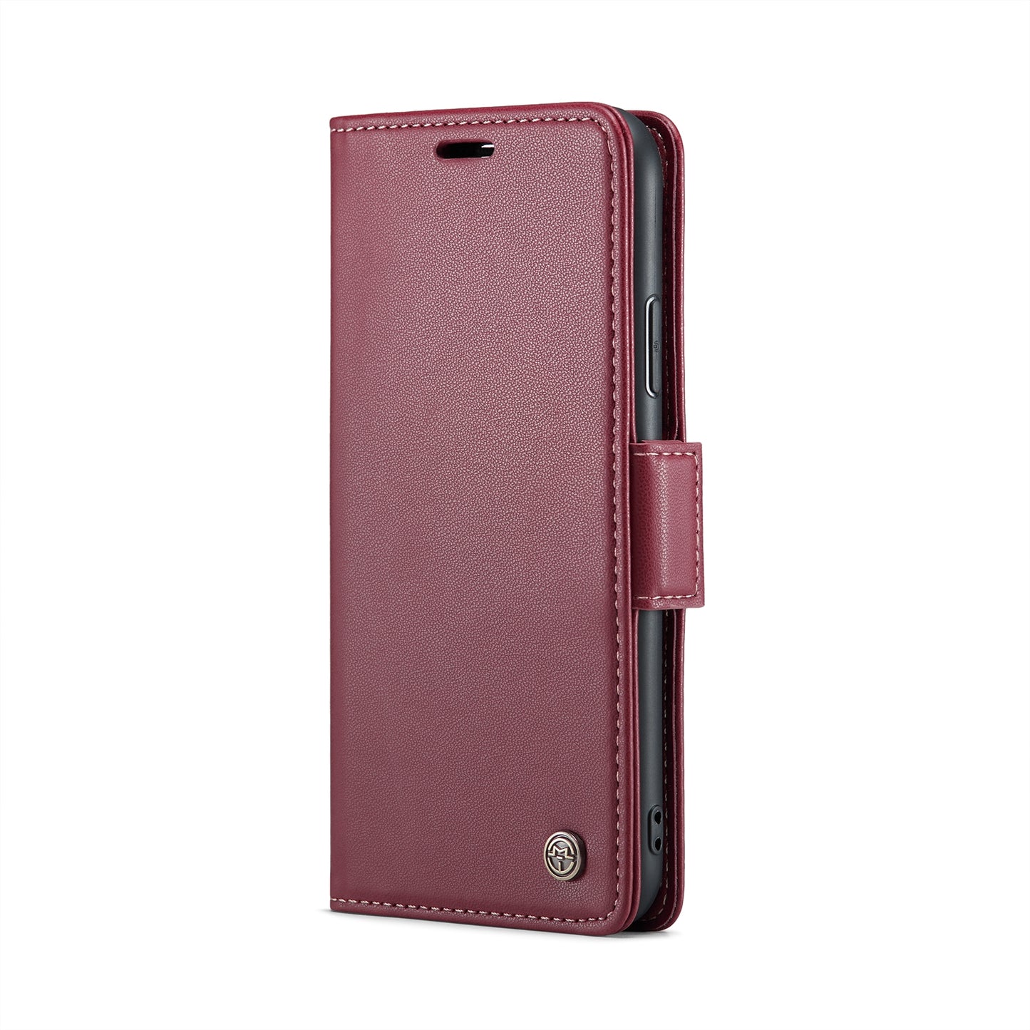 iPhone XS Leather Wallet Case - RFID Blocking, Stand Function, Card Slots