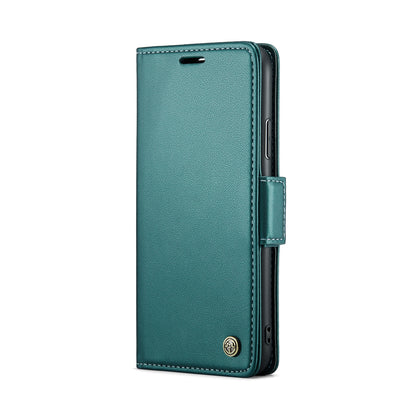 iPhone XS Leather Wallet Case - RFID Blocking, Stand Function, Card Slots