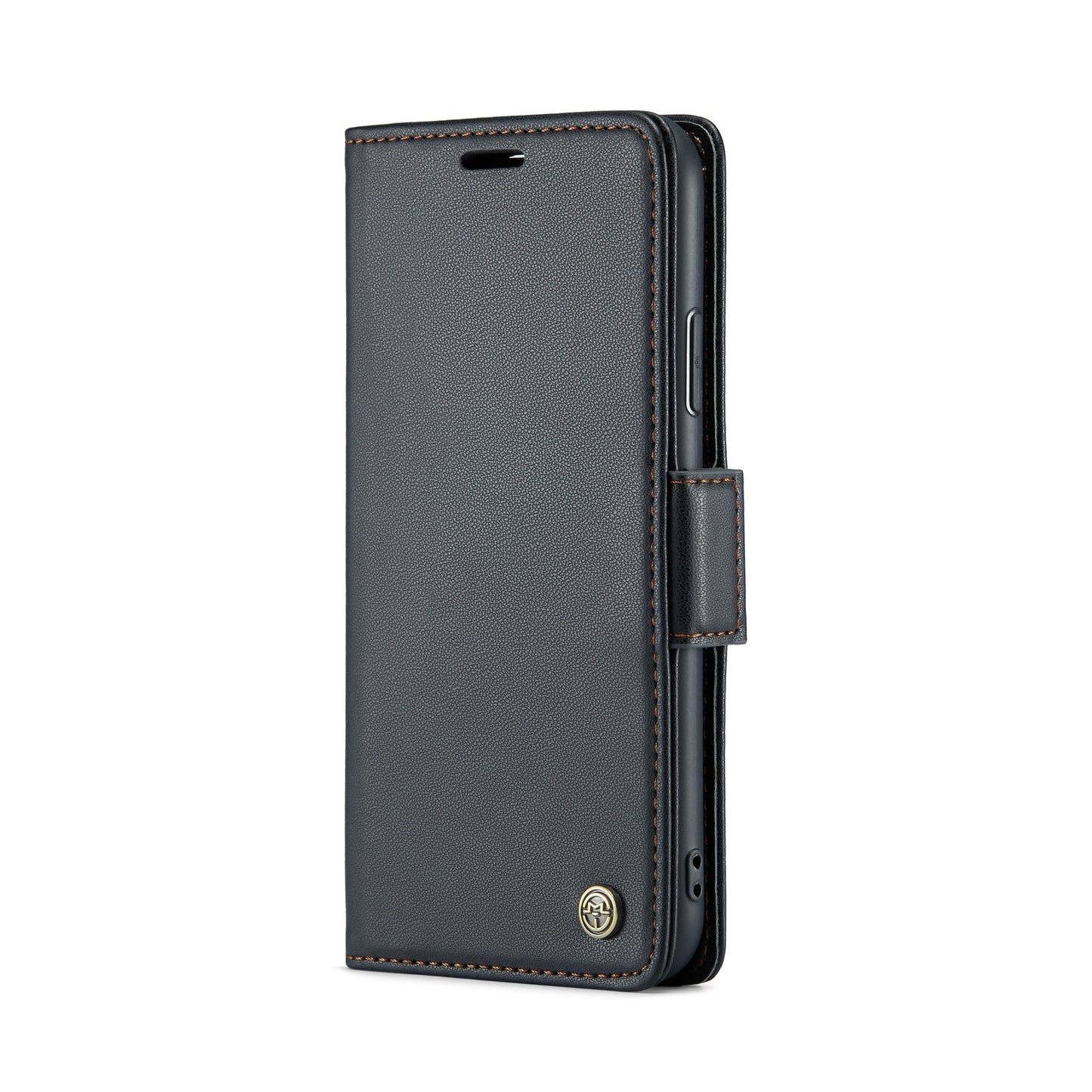 iPhone XR Leather Wallet Case - RFID Blocking, Stand Function, Card Slots
