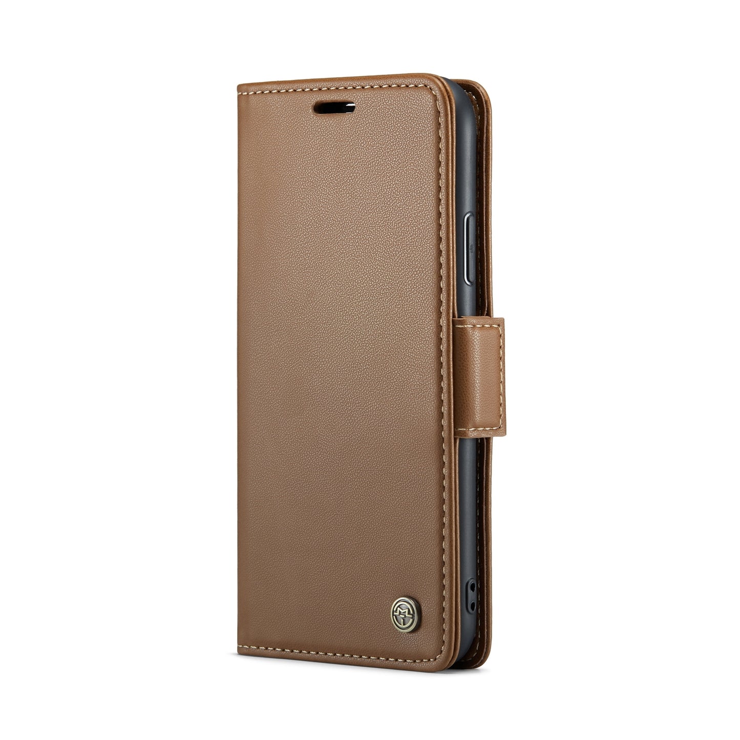 iPhone XR Leather Wallet Case - RFID Blocking, Stand Function, Card Slots