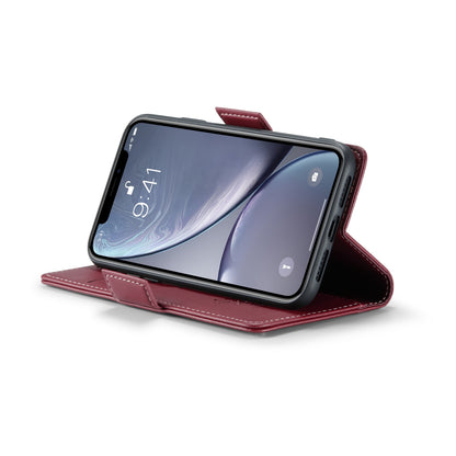iPhone XR Leather Wallet Case - RFID Blocking, Stand Function, Card Slots