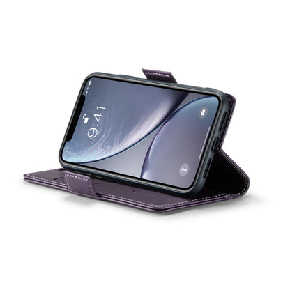 iPhone XR Leather Wallet Case - RFID Blocking, Stand Function, Card Slots