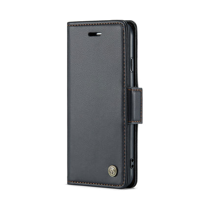 iPhone SE 2022/SE 2020/6/7/8 Leather Wallet Case - RFID Blocking, Stand Function, Card Slots