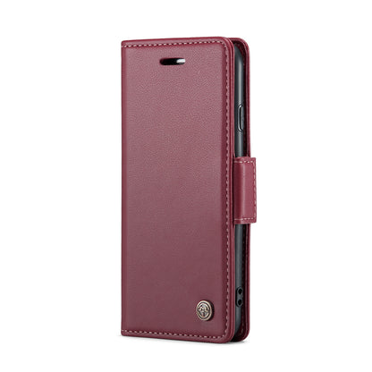 iPhone SE 2022/SE 2020/6/7/8 Leather Wallet Case - RFID Blocking, Stand Function, Card Slots