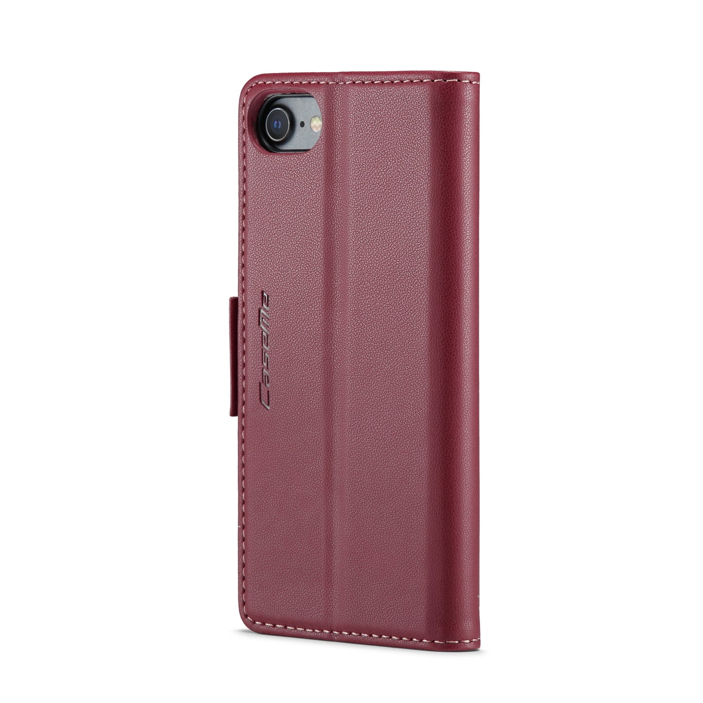 iPhone SE 2022/SE 2020/6/7/8 Leather Wallet Case - RFID Blocking, Stand Function, Card Slots