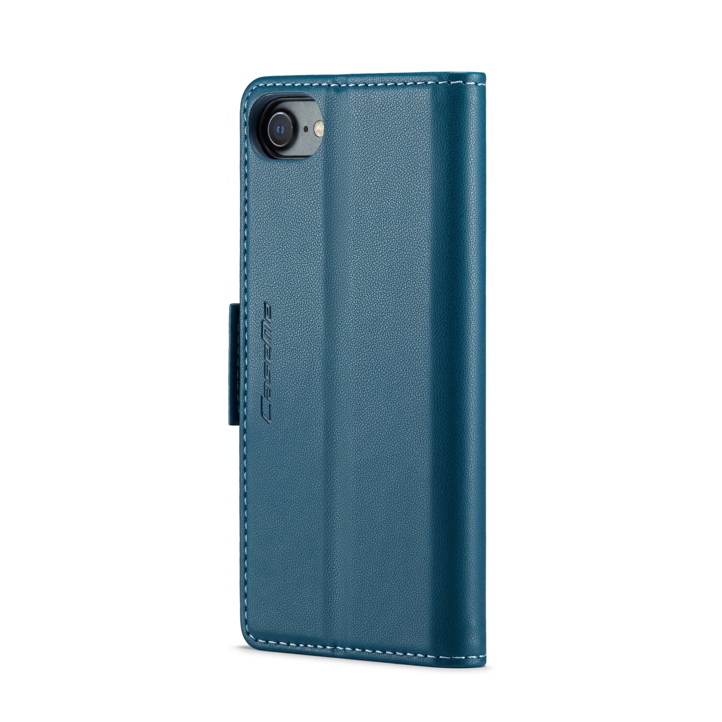 iPhone SE 2022/SE 2020/6/7/8 Leather Wallet Case - RFID Blocking, Stand Function, Card Slots