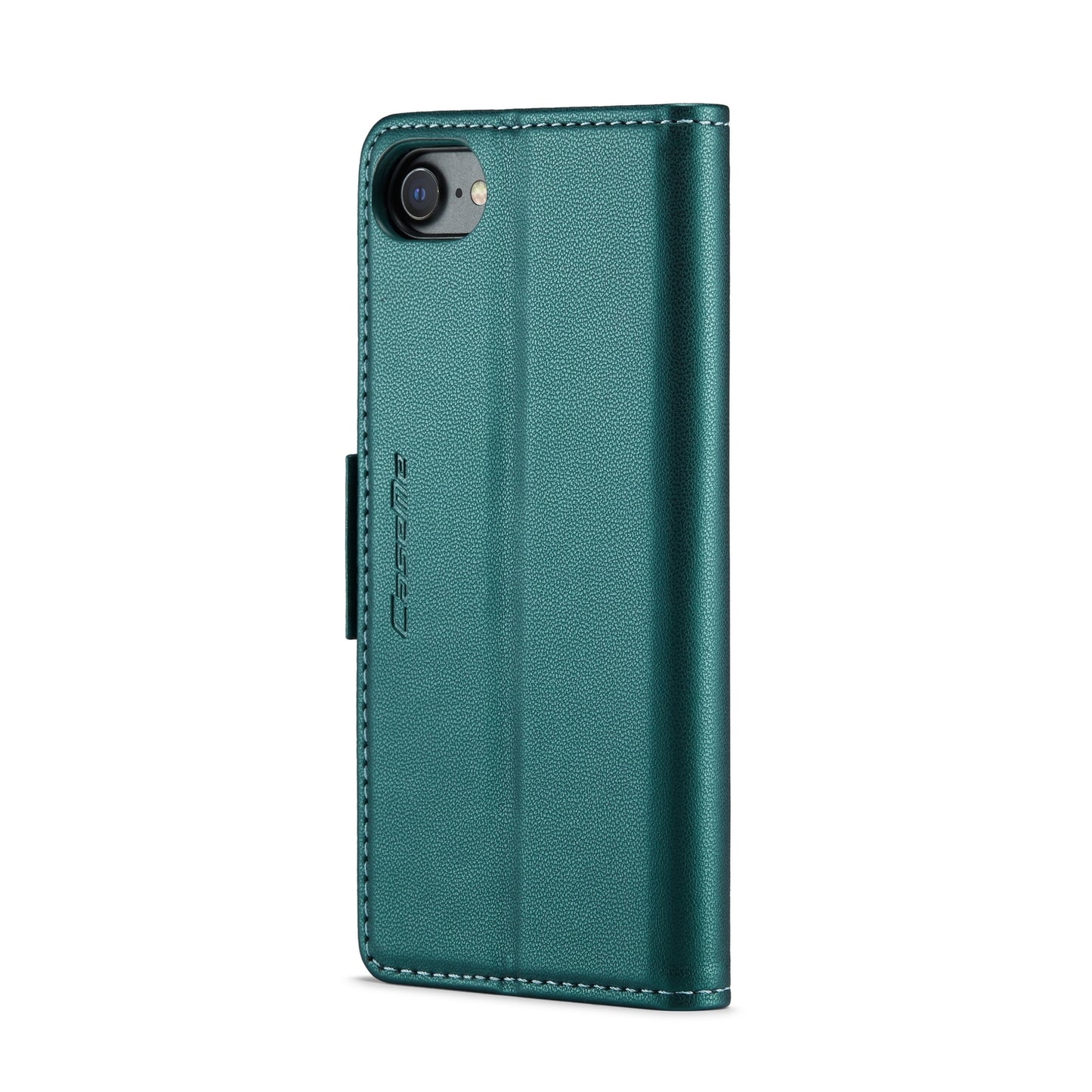 iPhone SE 2022/SE 2020/6/7/8 Leather Wallet Case - RFID Blocking, Stand Function, Card Slots
