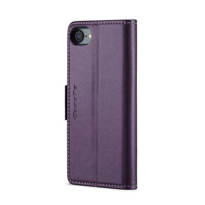 iPhone SE 2022/SE 2020/6/7/8 Leather Wallet Case - RFID Blocking, Stand Function, Card Slots