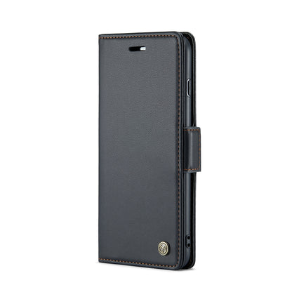 iPhone 6 Plus Leather Wallet Case - RFID Blocking, Stand Function, Card Slots