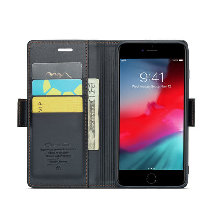 iPhone 6 Plus Leather Wallet Case - RFID Blocking, Stand Function, Card Slots
