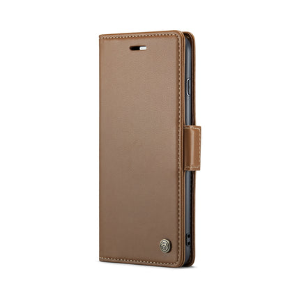 iPhone 6 Plus Leather Wallet Case - RFID Blocking, Stand Function, Card Slots