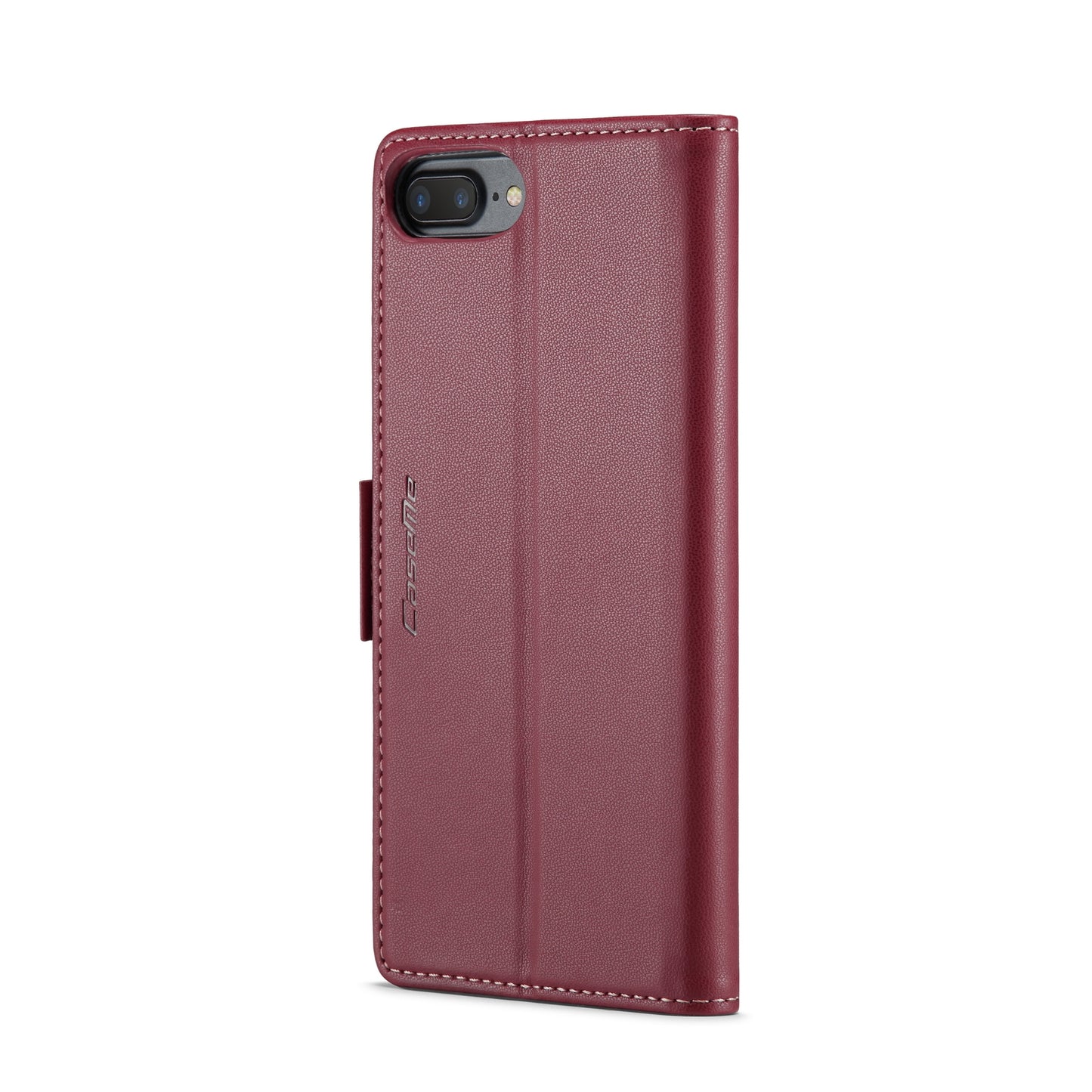 iPhone 8 Plus Leather Wallet Case - RFID Blocking, Stand Function, Card Slots
