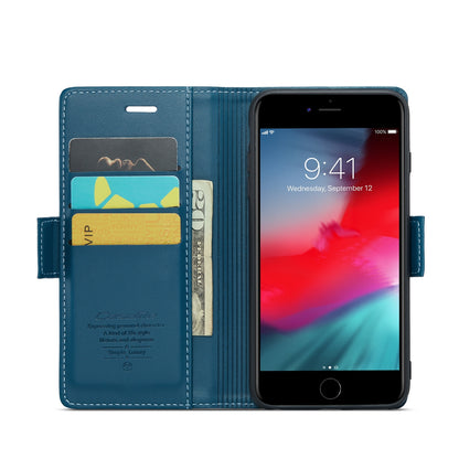 iPhone 6 Plus Leather Wallet Case - RFID Blocking, Stand Function, Card Slots