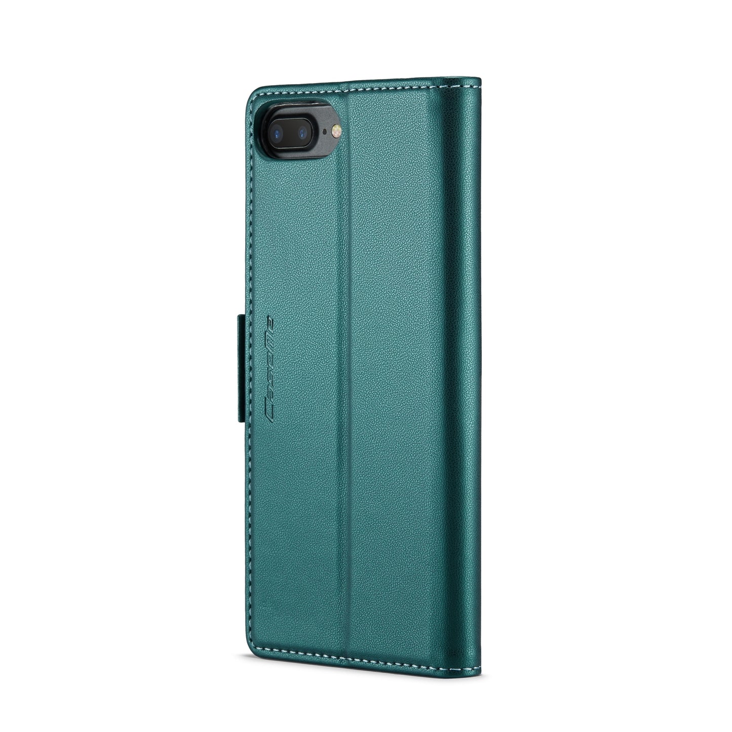 iPhone 7 Plus Leather Wallet Case - RFID Blocking, Stand Function, Card Slots