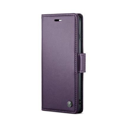 iPhone 7 Plus Leather Wallet Case - RFID Blocking, Stand Function, Card Slots