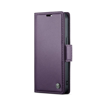 iPhone 15 Plus Leather Wallet Case - RFID Blocking, Stand Function, Card Slots