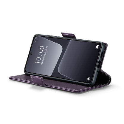 Xiaomi 13 Leather Wallet Case - RFID Blocking, Stand Function, Card Slots