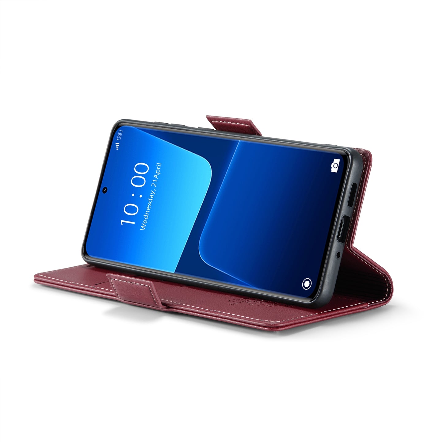 Xiaomi 13 Pro Leather Wallet Case - RFID Blocking, Stand Function, Card Slots