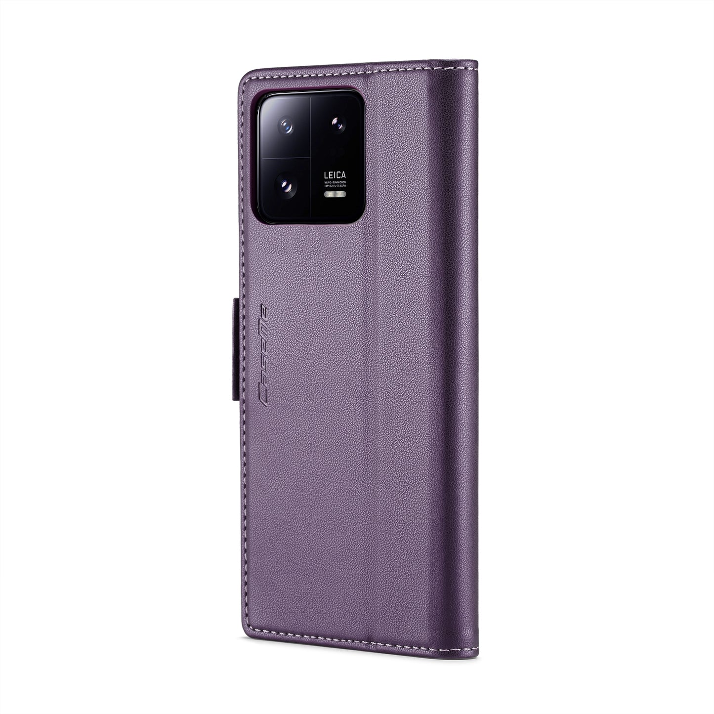 Xiaomi 13 Pro Leather Wallet Case - RFID Blocking, Stand Function, Card Slots
