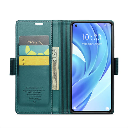 Xiaomi Mi 11 Lite Leather Wallet Case - RFID Blocking, Stand Function, Card Slots
