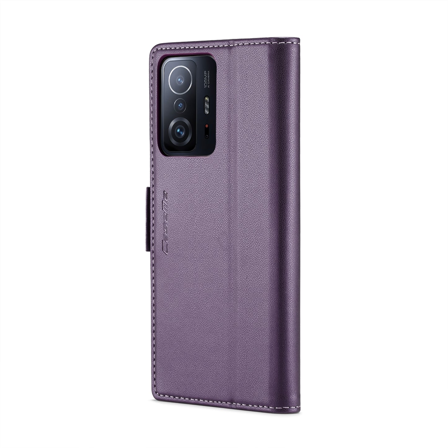 Xiaomi 11T/11T Pro Leather Wallet Case - RFID Blocking, Stand Function, Card Slots