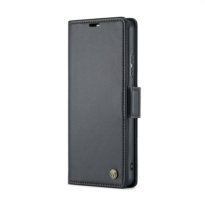 Xiaomi 12/12X/12S Leather Wallet Case - RFID Blocking, Stand Function, Card Slots