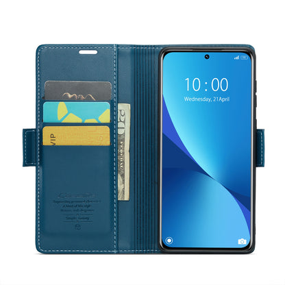 Xiaomi 12/12X/12S Leather Wallet Case - RFID Blocking, Stand Function, Card Slots