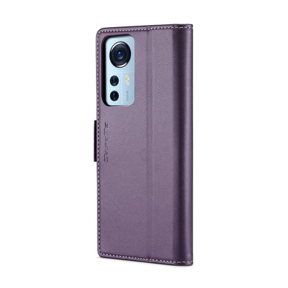 Xiaomi 12/12X/12S Leather Wallet Case - RFID Blocking, Stand Function, Card Slots