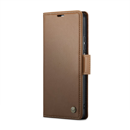 Xiaomi Redmi Note 11 4G Leather Wallet Case - RFID Blocking, Stand Function, Card Slots