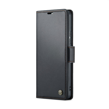Xiaomi Redmi Note 11 Pro 5G Leather Wallet Case - RFID Blocking, Stand Function, Card Slots