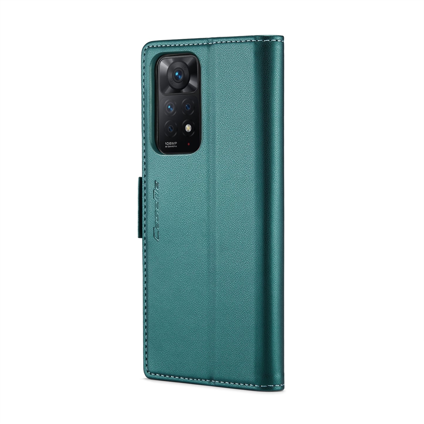 Xiaomi Redmi Note 11 Pro 5G Leather Wallet Case - RFID Blocking, Stand Function, Card Slots