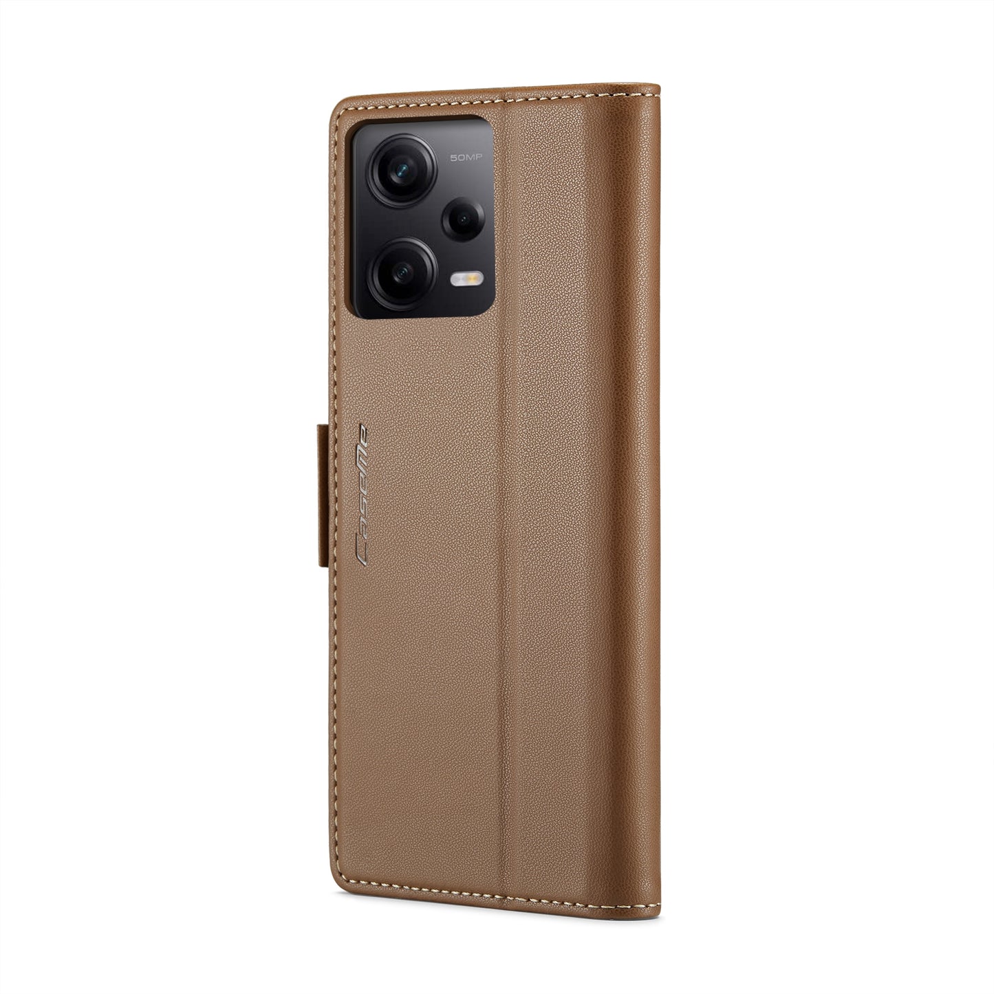 Xiaomi Poco X5 Pro 5G Leather Wallet Case - RFID Blocking, Stand Function, Card Slots