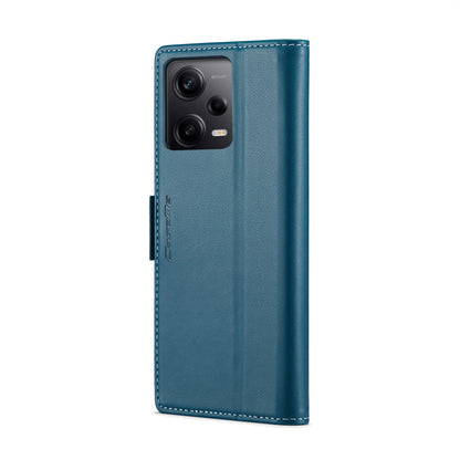 Xiaomi Poco X5 Pro 5G Leather Wallet Case - RFID Blocking, Stand Function, Card Slots