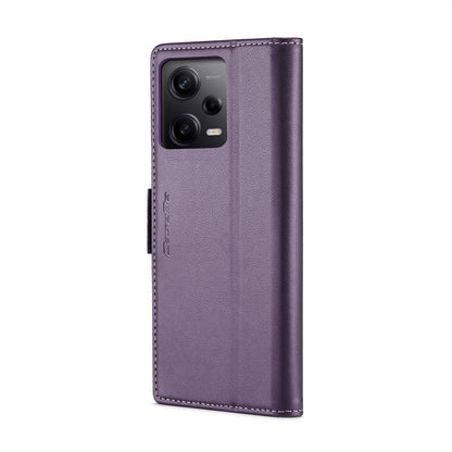 Xiaomi Poco X5 Pro 5G Leather Wallet Case - RFID Blocking, Stand Function, Card Slots