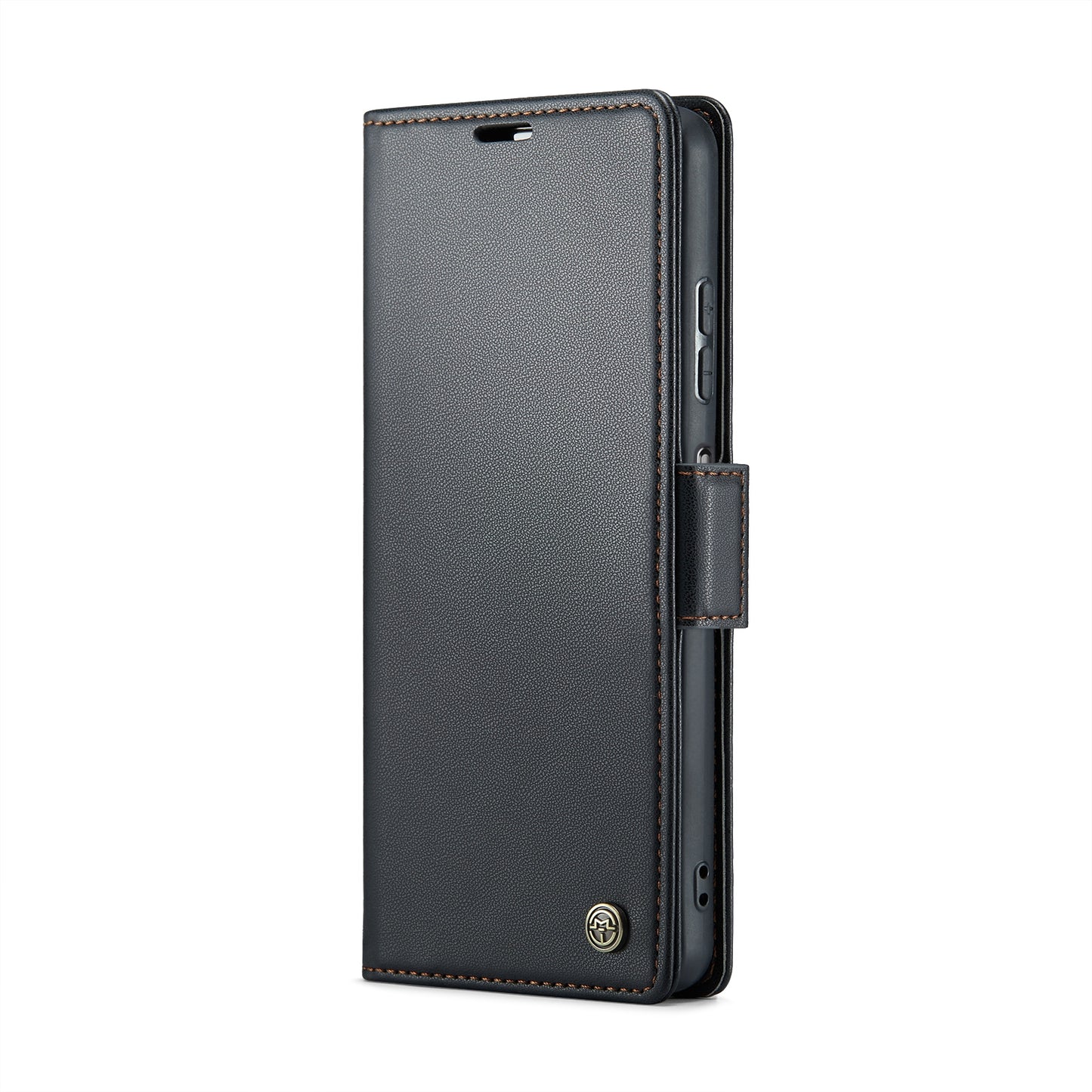 Xiaomi Redmi Note 12 Pro+ 5G Leather Wallet Case - RFID Blocking, Stand Function, Card Slots