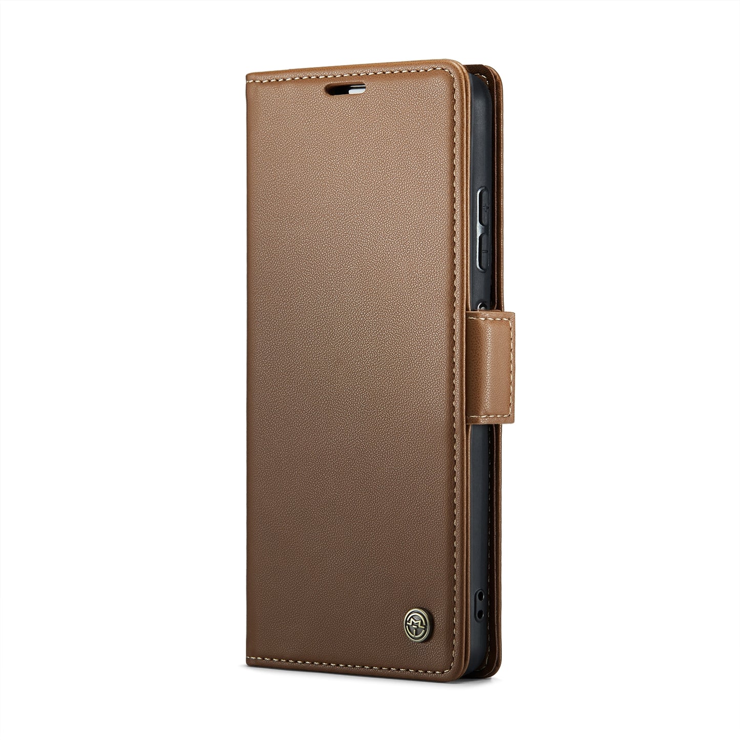 Xiaomi Redmi Note 12 Pro+ 5G Leather Wallet Case - RFID Blocking, Stand Function, Card Slots