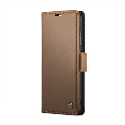 Xiaomi Redmi Note 12 Pro+ 5G Leather Wallet Case - RFID Blocking, Stand Function, Card Slots