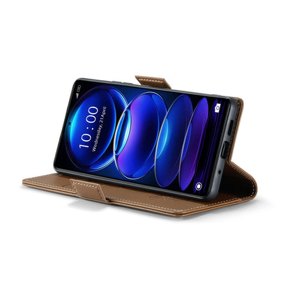 Xiaomi Redmi Note 12 Pro+ 5G Leather Wallet Case - RFID Blocking, Stand Function, Card Slots