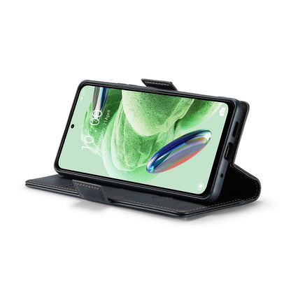Xiaomi Poco X5 5G Leather Wallet Case - RFID Blocking, Stand Function, Card Slots